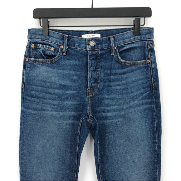 GRLFRND Yasmin Mid Rise Jean Blue Denim 27 - Picture 2 of 10